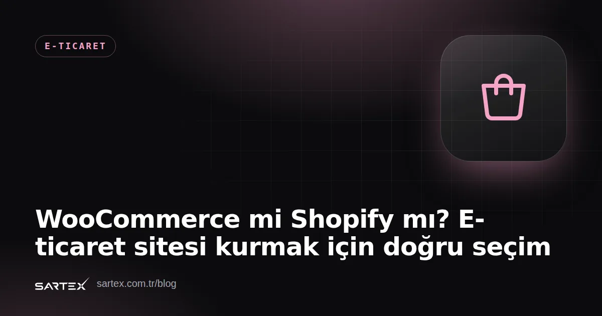 WooCommerce mi Shopify mı? E-ticaret sitesi kurmak için doğru seçim