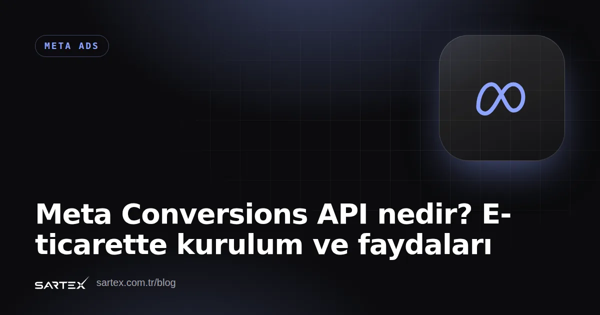 Conversions API nedir? Meta CAPI ile e-ticarette kurulum ve faydaları