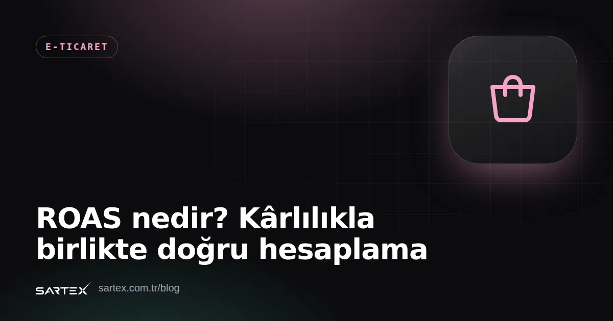 ROAS nedir? Kârlılıkla birlikte doğru hesaplama
